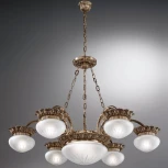 Подвесная люстра Nervilamp 730 730/6+2 (220V, на цепи)