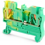 Зажим пружинный 2-х проводной проходной Stekker 49257