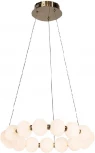 Подвесной светильник AM Group PEARL-D500 FGD (на проводе, шар, бусы)