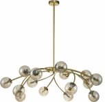 Люстра потолочная на штанге Intero V000226 (11024/15R Gold)