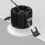 Встраиваемый светильник Maytoni Round DL058-12W4K-W (LED, 220V, круглые)