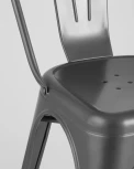 Стул Stool Group TOLIX серебристый матовый УТ000000489