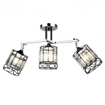 Потолочная люстра Imex MD.3372-3-S CH+BK