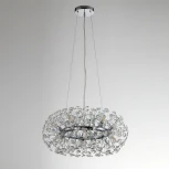 Подвесная люстра Citilux Betsy EL322P12.1 (220V, хрусталь, на тросе, шар)