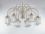 Подвесная люстра Newport 4500 4508+4/C gold