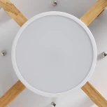 Потолочная люстра Joist 3 White Imperiumloft Joist01 (101699-26) (LED, 220V, пульт управления, круглые)