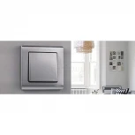 Рамка на 1 пост Metallic (глянцевый никель) Werkel W0011602 (a051000)