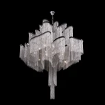 Подвесная люстра каскадная большая Loft It Stream 10208/800 Smoke (220V, на цепи)