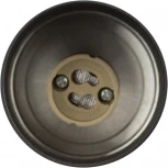 Подвесной светильник ЭРА PL33 BK/GD (220V, на проводе)