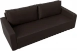 Диван прямой Лига-009 (Коричневый/Экокожа) Лига Диванов арт.118064