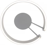 Потолочный светильник круглый светодиодный с пультом Mizi'en Leo MZ31371-400-PW (220V, кольцо)