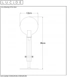 Интерьерная настольная лампа Lucide Lone 03521/01/30