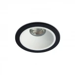 Встраиваемый светильник DIP R Black/White RAUMBERG Dip DipRBkWh (220V, круглые)