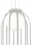 Подвесной светильник ST Luce Nordic SL6129.503.01 Белый/Белый E27 1*60W (220V, на тросе, шар)