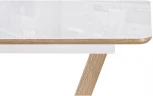 Стол Notta Иматра 140 белый / дуб вотан 511146