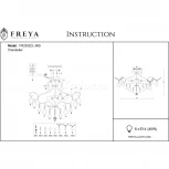 Потолочная люстра Freya Chabrol FR2302CL-06S