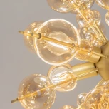 Подвесная люстра Maytoni Bolla MOD133PL-06BS (220V, на тросе, шар, шарики, молекулы)