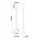 Спот Mantra Boavista 6046 (LED, 220V, выключатель)