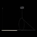 Подвесной светильник ST Luce Gaia SL6113.403.01 (LED, 220V, на тросе)