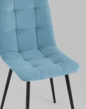 Стул Stool Group Oliver велюр пыльно-голубой УТ000025394