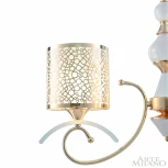 Подвесная люстра Arte Milano Florentia-9787 309787/3 Wh/Gd (220V, на цепи)