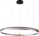 Подвесной светильник светодиодный с пультом Crystal Lux Fernando FERNANDO SP88W LED D1000 COFFEE/BLACK