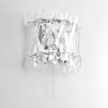 Настенный светильник Ингвар CL334421 Citilux (220V, хрусталь, выключатель)