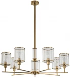 Потолочная люстра на штанге 13022/7R Brass Indigo Dante V000410