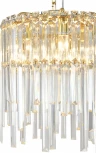 Подвесная люстра Escada Odegard 2105/8S 8x40Вт E14, металл/хрусталь, золото