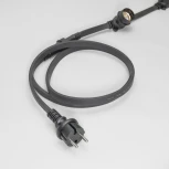 Белт-Лайт 50м, Провод Черный Каучук, Шаг 20 см, 250 Патронов, IP65 Laitcom BL50m/250L-1-P