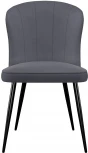 Стул 209 B28 ANTRACITE, ножки черные Dikline 00-00060792