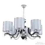 Подвесная люстра Arte Milano Florentia-6787 306787/6 Bk/Ni (220V, на цепи)