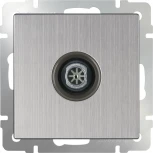 ТВ-розетка оконечная (глянцевый никель) Werkel W1183002 (a051075)