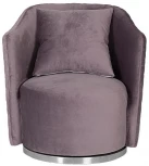 Кресло Garda Decor VERONA-2K-ЛИЛОВЫЙ-Bel13 (Лиловый)