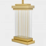 Интерьерная настольная лампа Lumina Deco LDT 310 MD+BG