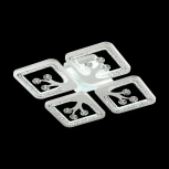 Люстра потолочная с пультом ДУ Foster 5205/64CL белый LED 64W 3000-6000