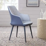 Стул с подлокотниками Top Concept Frank, рогожка комби серый