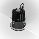 Встраиваемый светильник Zoom 4000K 1x12Вт 60° IP 65 Dim Triac LED Maytoni Technical DL034-L12W4K-D-B (220V, круглые)