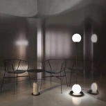 Торшер Maytoni Twins MOD427FL-L20B3K (LED, 220V, выключатель, шарики)