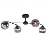 Потолочная люстра Imex MD.9460-4-S BK+CH