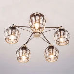 Потолочная люстра Eurosvet Lord 70075/5 черный (220V)