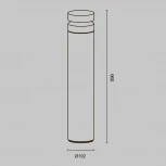 Наземный светильник Maytoni Betone O469FL-L20CM3K1 (LED, 220V, круглые, IP65)