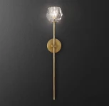 Бра Rh Boule De Cristal Long Sconce Brass ImperiumLoft 44,305 (185376-22) (220V, шар)