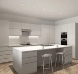 Встраиваемый светильник Rond DK3120-WH (220V, круглые)