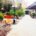 Наземный фонарь Fumagalli GLOBE 300 G30.202.R20.AYF1R (220V, фонарь, шар, IP55)