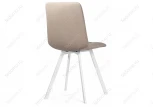 Стул на металлокаркасе Чилли латте / белый