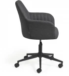 Обеденный стул La Forma (ex Julia Grup) Madina (Серый/ Металл,Пластик,Полипропилен,Пена,Сталь)