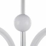 Потолочная люстра на штанге Arte Milano Napoli 321410/3 CR+WH (220V)