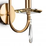 Бра Freya Forte FR1006WL-01G (220V, подвески, свеча)