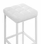 Барный стул Woodville Лофт линкольн белый / белый матовый 507429